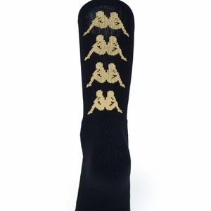 Black and Gold KAPPA UNISEX AUTHENTIC AMAL1PACK